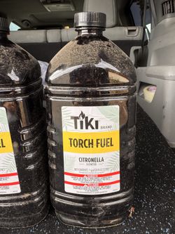 Tiki Citronella Torch Fuel 1 Gallon Bottles