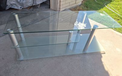 3-Tier Glass Tv Stand/Coffee Table