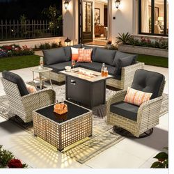Patio furniture set outdoor new in the box