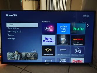 43 inch 4k roku tv by element. Works perfect