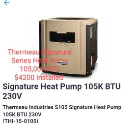 Pool And Spa Heaters For Sale 