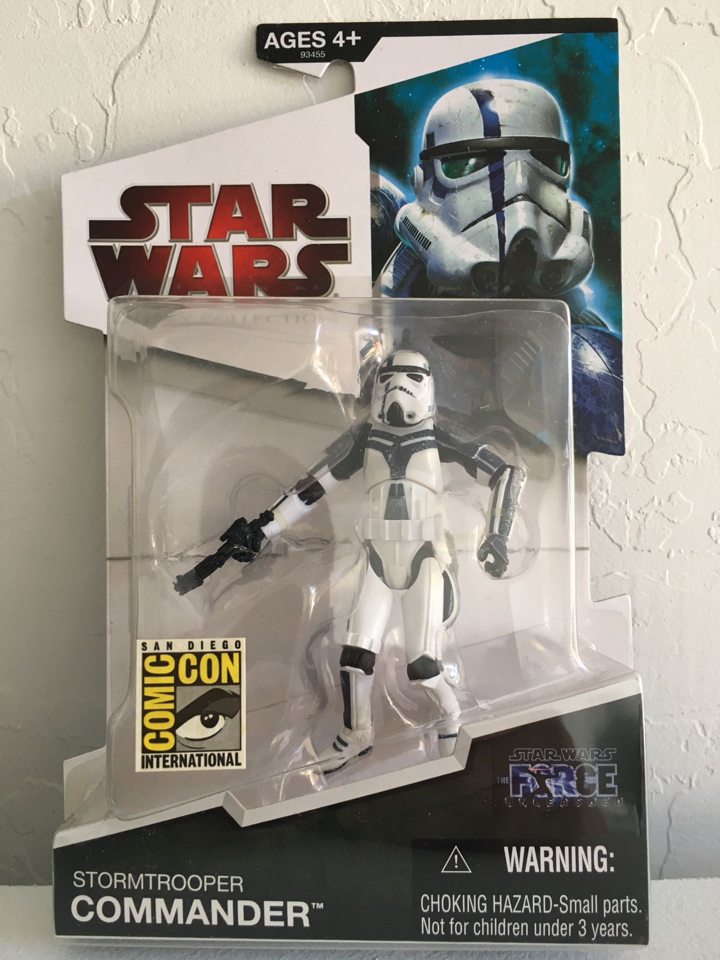 ($5) NEW Star Wars Legacy Collection Figure/ Toy (Stormtrooper Commander) The Force Unleashed, San Diego Comic Con Exclusive SDCC, Hasbro ©