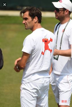 Federer kaws best sale t shirt