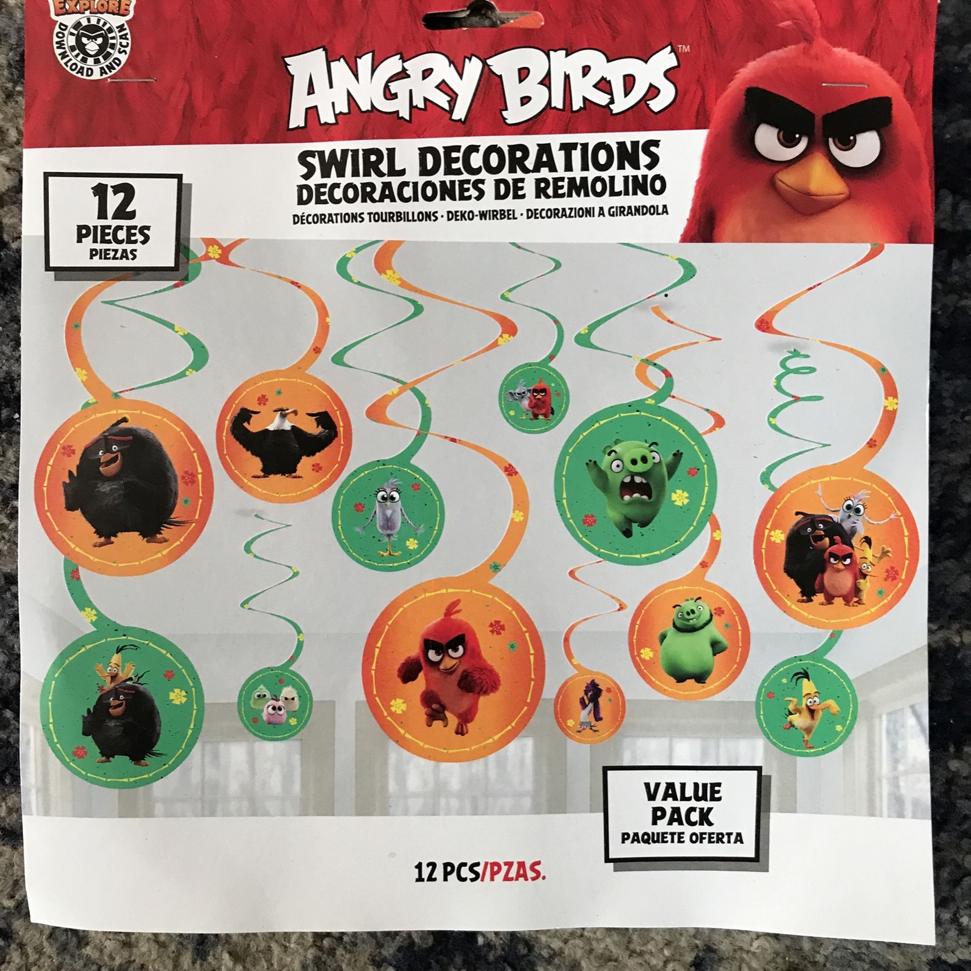 ANGRY BIRDS PARTY SUPPLIES
