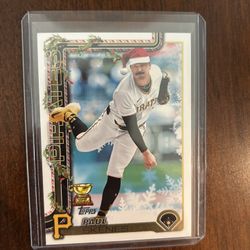 Paul Skenes Topps 2025 Holiday Edition 