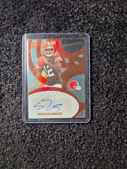 Shedeur Sanders Autograph /199