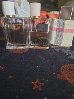 Burberry Perfume Bottles all for $50 used