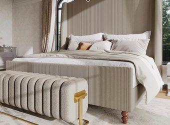 King bed frame