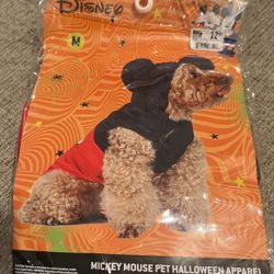 Mickey Mouse Halloween Pet costume 