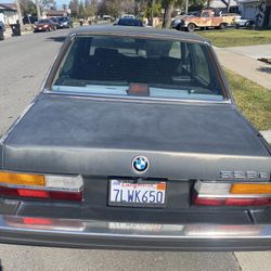 1987 Bmw 528 E  