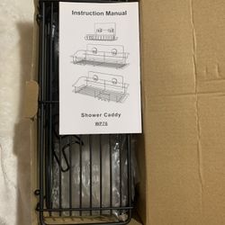 Nieifi Shower Caddy Black