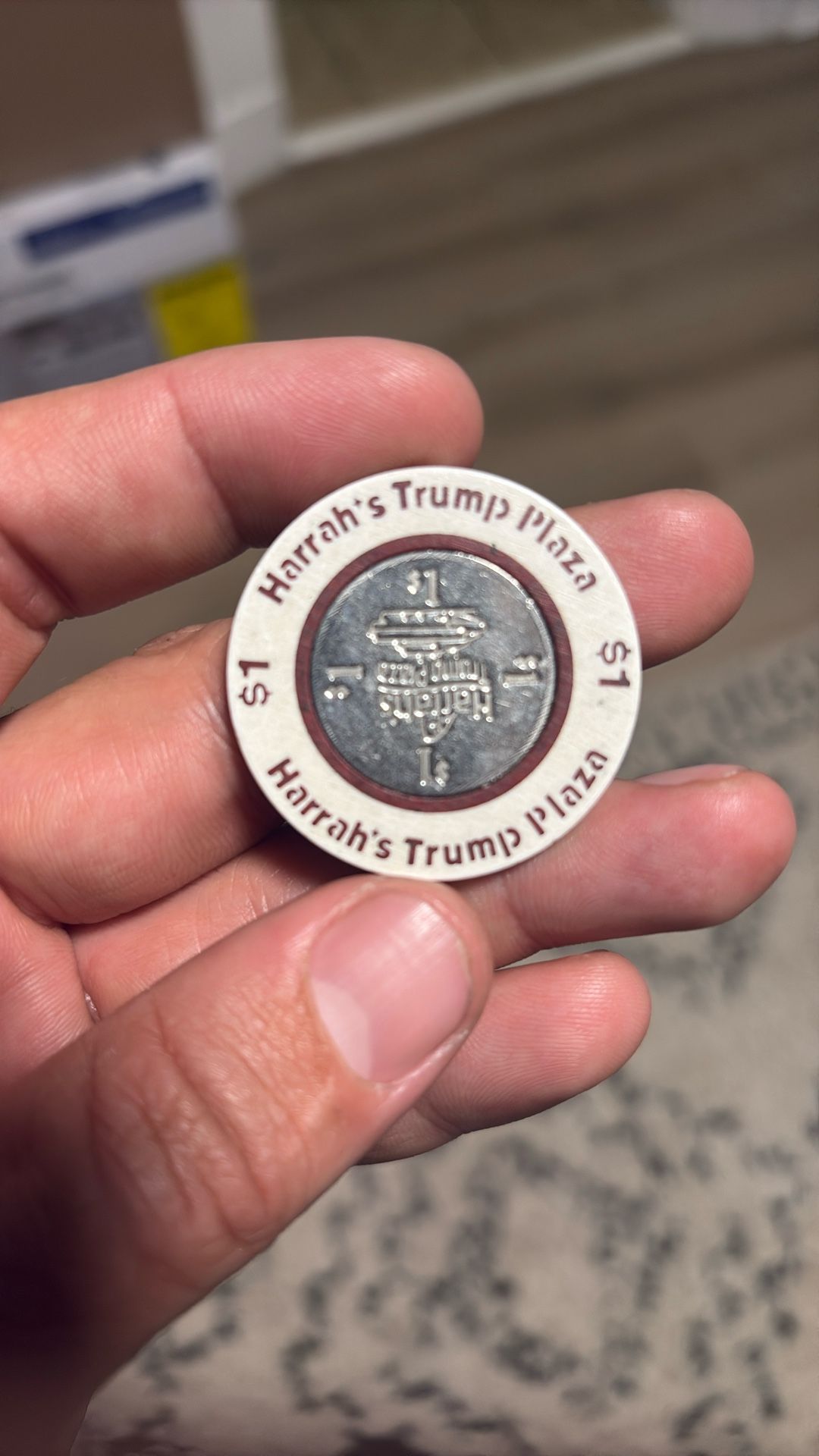 Harrah’s Trump Plaza $1 Collectible Coin