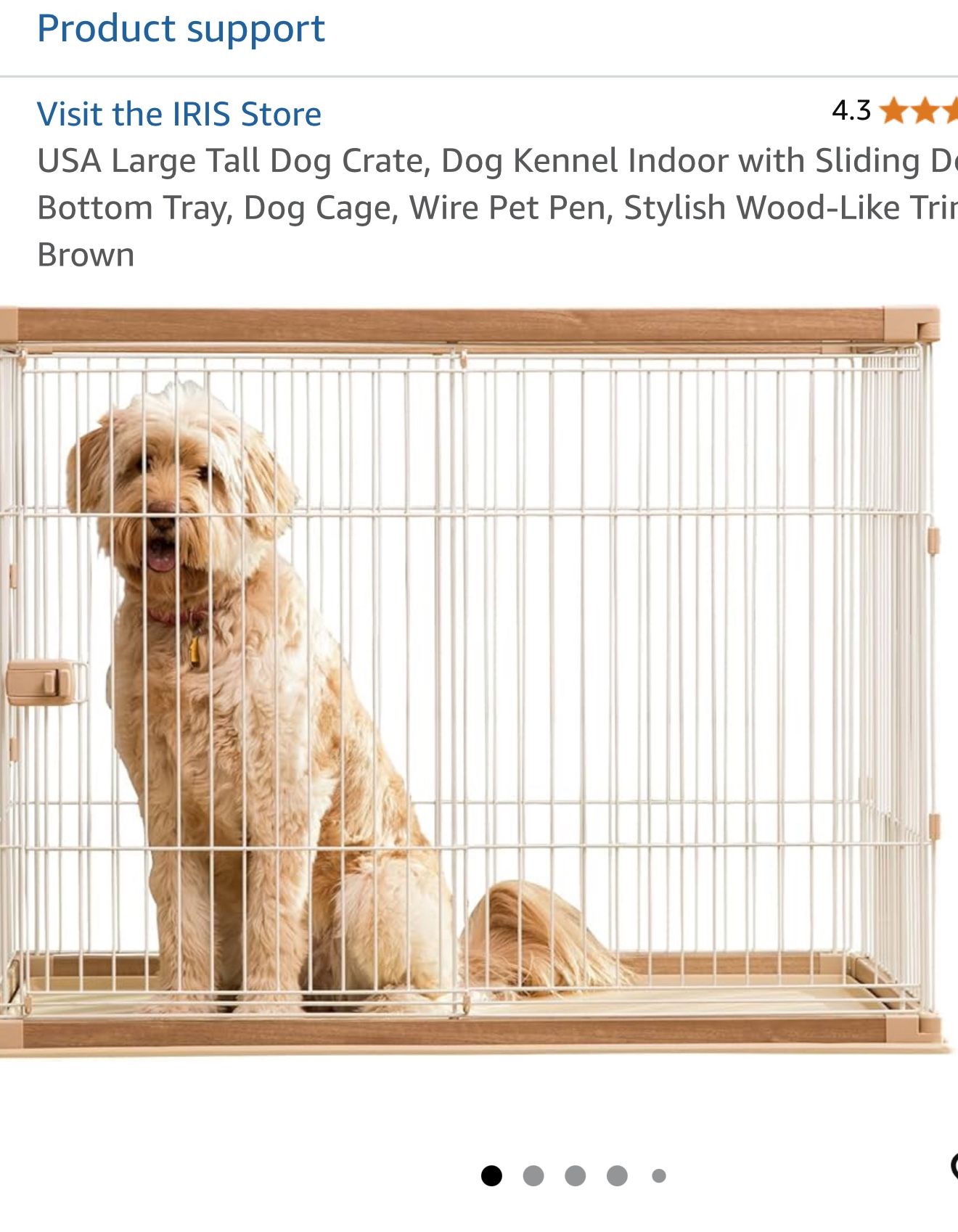 IRIS LARGE DOG CRATE