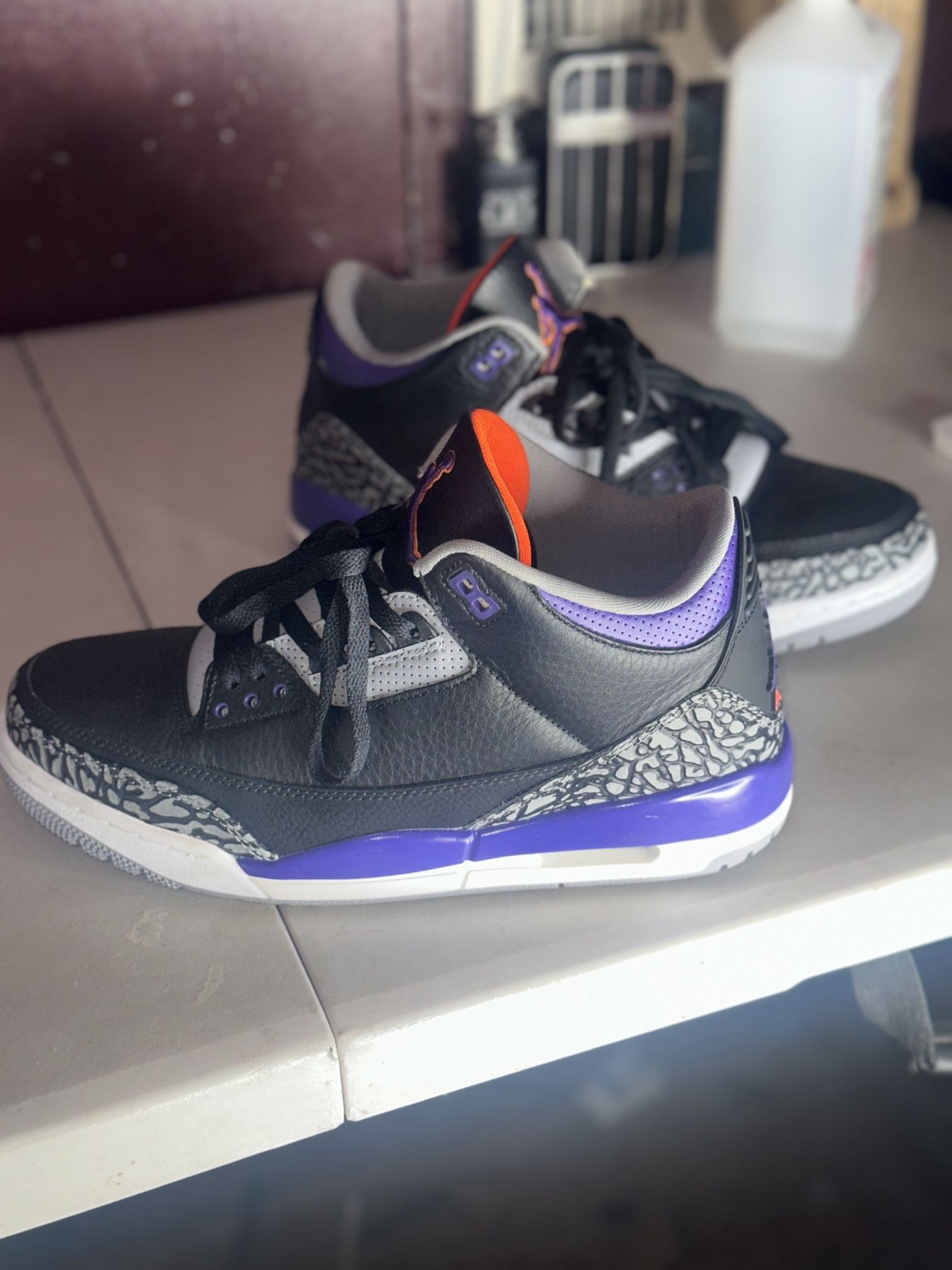 Jordan 3 Court Purple
