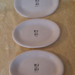 RAE DUNN (3) PLATES