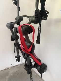 Trunk mounted bike rack