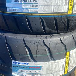 Toyo Proxes R888 315/35/r17 ( Set Of 4 )