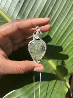 Prehnite Pendant 