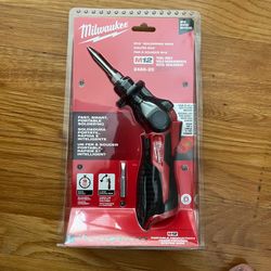 NEW Milwaukee M12 12-Volt Lithium-Ion Cordless Soldering Iron (Tool-Only)
