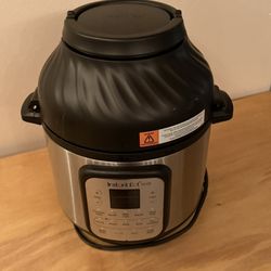 Instapot 8qt, Duo Crisp + Air-fryer
