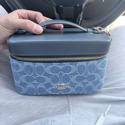 Denim Coach Bag