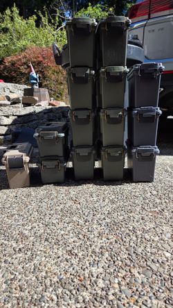 Plastic ammo cans-boxes