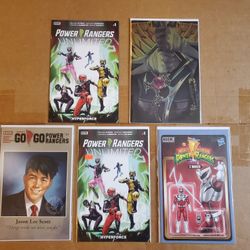 Boom Studios Comic Book Lot Of Mighty Morphin Power Rangers Comic Books NM