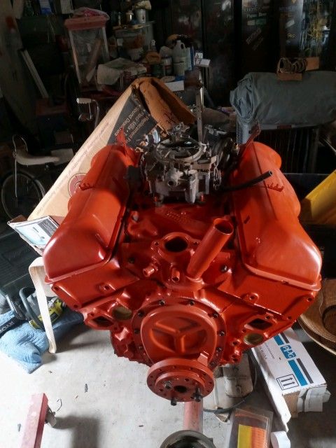 Chevy 348 Engine