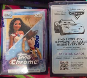 Disney - Topps Chrome Value Box