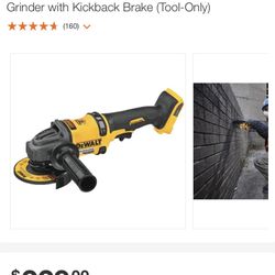 Brand New Dewalt 60v Brushless Grinder $120