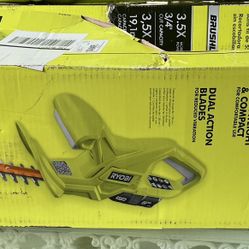RYOBI ONE+ 18V 18 in. Cordless Battery Hedge Trimmer With 1.5 Ah Battery And Charger