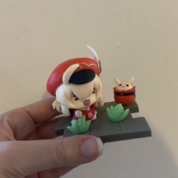 Genshin Impact Figure Klee Diluc Venti Fischi Kaeya Battlefield Heroes Theme Series Action Figure Collectible Doll Model Toys   Please check my sellin