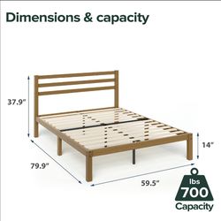 Bamboo bed frame