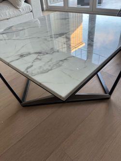 Coffee marble table