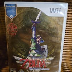 The Legend of Zelda: Skyward Sword (Nintendo Wii, 2011) COMPLETE W/ MUSIC CD 