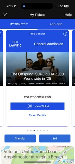 Offspring Tickets