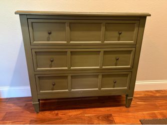 3 Drawer Chest (Olive Green)