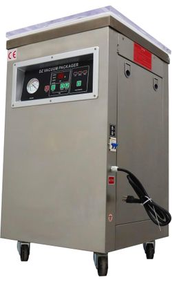 Sellador al vacÃo de cámara Máquina de envasado al vacÃo de una sola cámara Sellador al vacÃo de acero inoxidable con panel de operación de microcompu