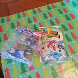 NO.1 - MIGHTY MORPHINE( COMIC BOOK)  + NEW POWER RANGER TOY /INCLUDED 2 FOR $34.99   PICK ⛏️ UP ONLY