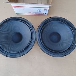 Pair 16ohm Guitar Heavy Speakers - Used But In Proper Working Order