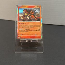 2023 Entei 30/197 Pokemon Holo Card