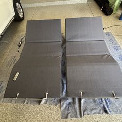 2 Twin XL adjustable bed bases