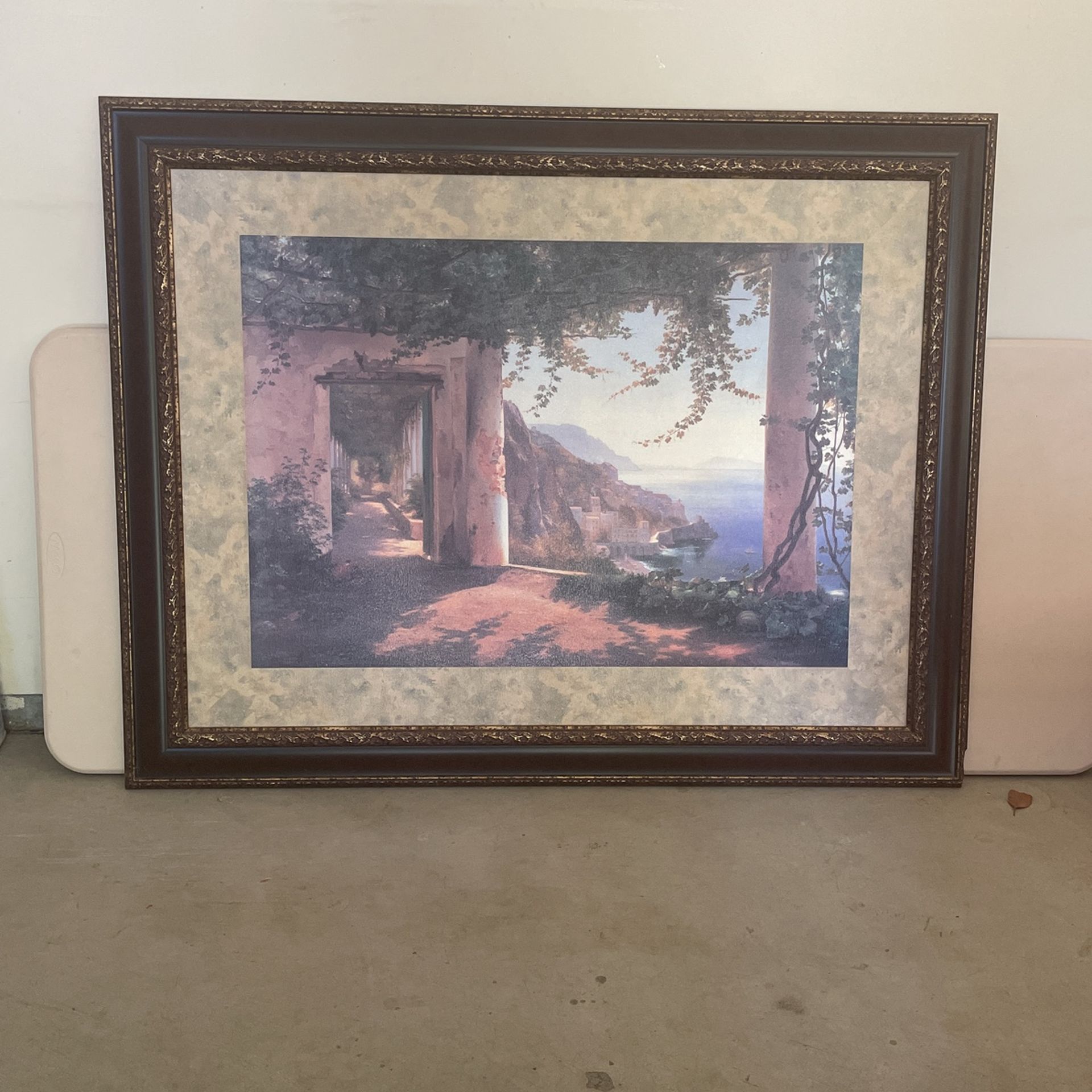 Italian Framed Painting 