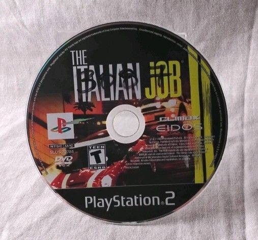 The Italian Job PS2 (Disc Only, 2003)