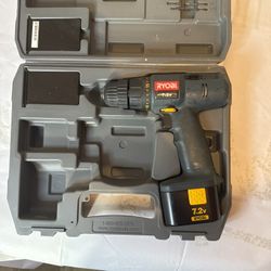 Ryobi Power Drill W Battery