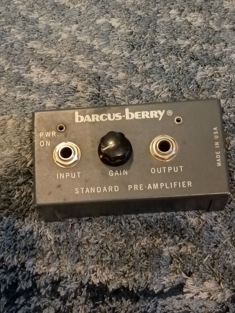 Vintage Barcus -Berry Pre-Amplifier