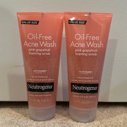 Neutrogena face wash 6.7 oz: $7 each