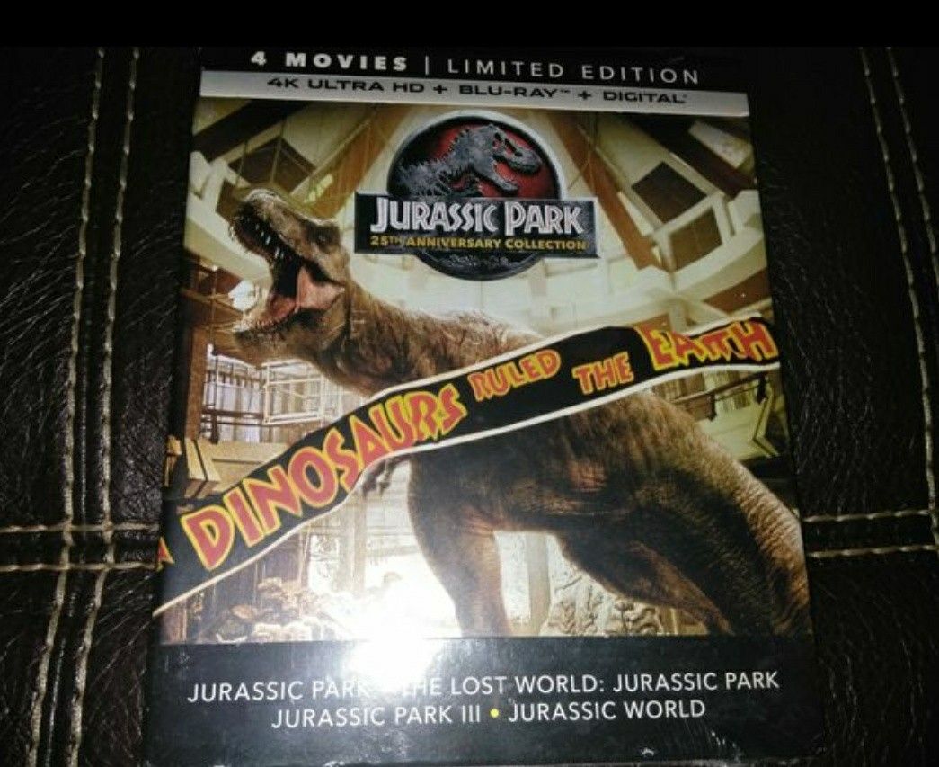 4k Blu Ray Jurassic Park 4 Film Collection For Sale In Whittier Ca Offerup