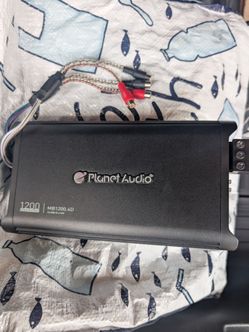 Planet audio Amplifier 4 channels(amplificador)