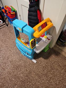 FOOD TRUCK AND DISH SET